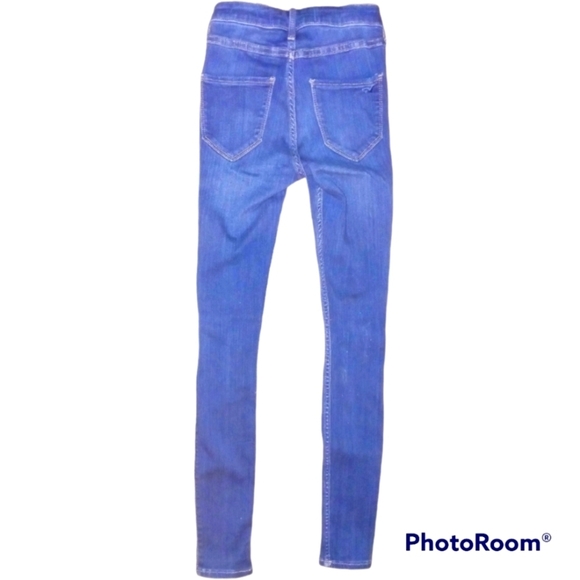 Hollister High-Rise Blue Jeans Jeggings - Picture 3 of 3